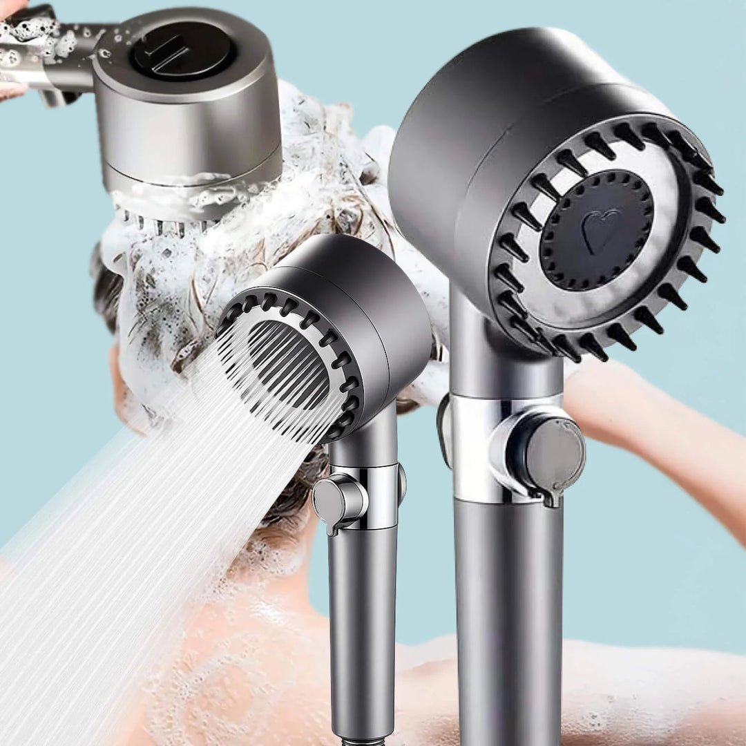 Showerhead with High Pressure and Water Filtration