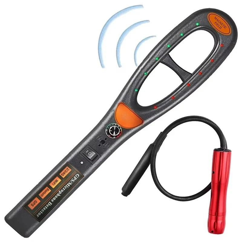 Signal and Magnetic Detector with Portable Design and RF Scanning