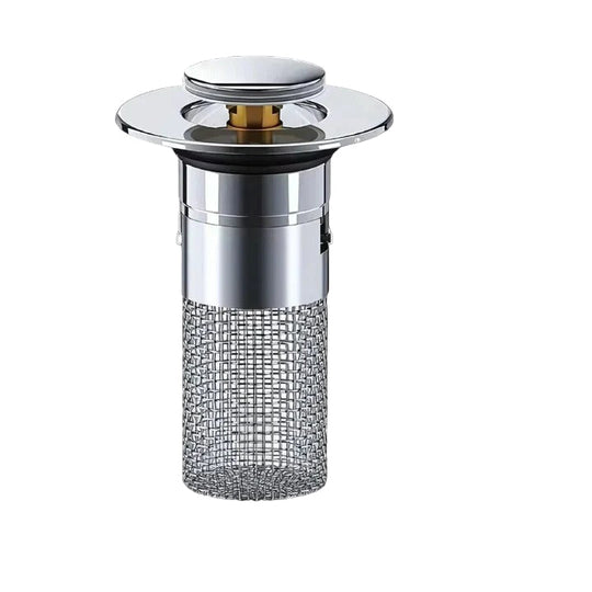 Sink Stopper with Odor Isolation and Pop-Up Design