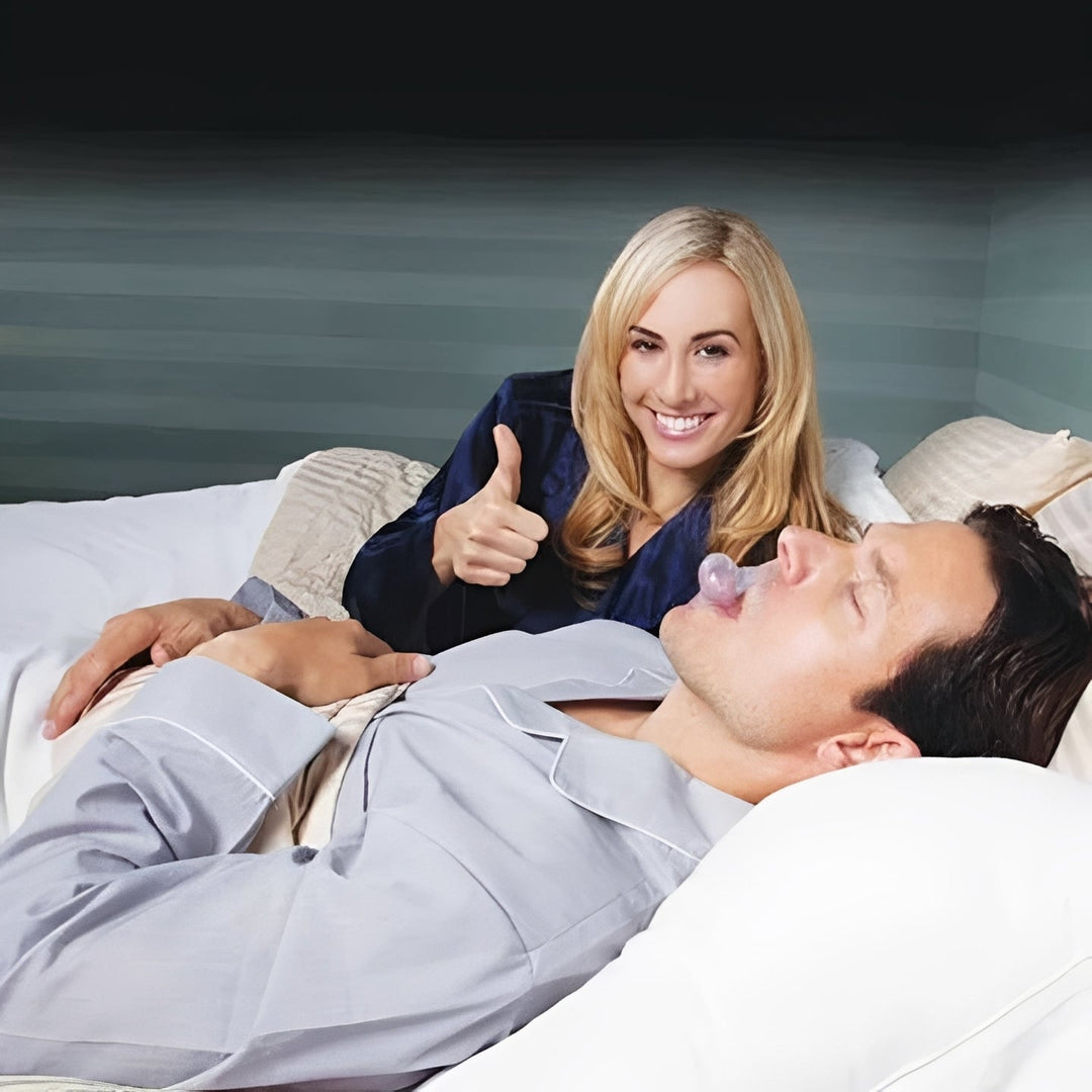 Sleep Aid with Tongue Positioning and Airflow Support