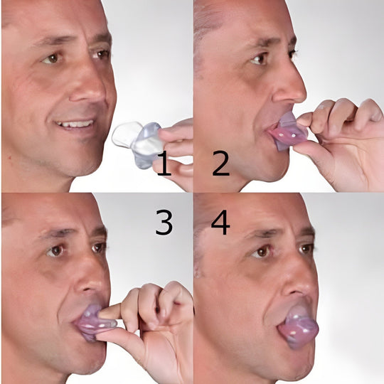Sleep Aid with Tongue Positioning and Airflow Support