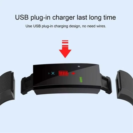 Smart Watch with Fitness Tracking and Heart Rate Monitor