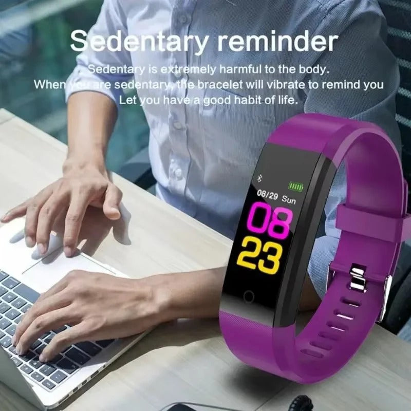 Smart Watch with Fitness Tracking and Heart Rate Monitor