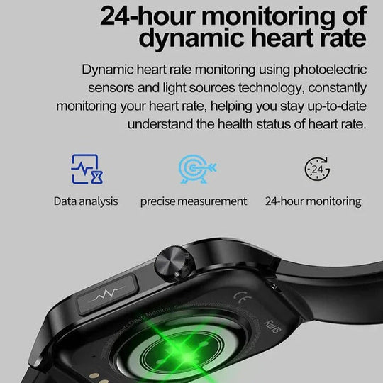 Smartwatch with AMOLED Display and Bluetooth Calling