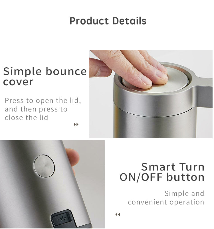 Soap Dispenser with Motion Sensor and Stainless Steel