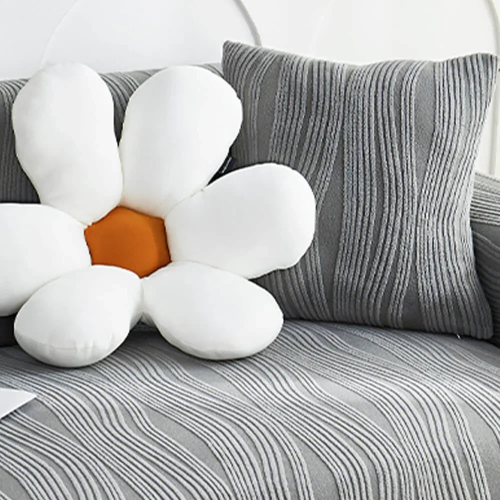 Sofa Cover with Jacquard Fabric and Pet Protection