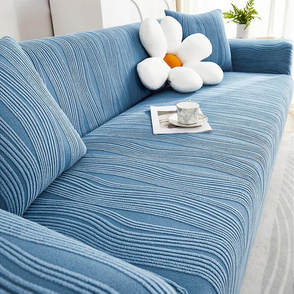 Sofa Cover with Jacquard Fabric and Pet Protection