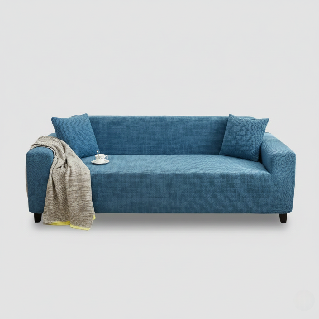 Sofa Cover with Stretch Fabric and Machine Washable Design