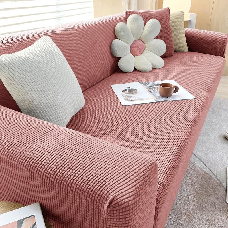 Sofa Cover with Stretch Fit and Non-Slip Design
