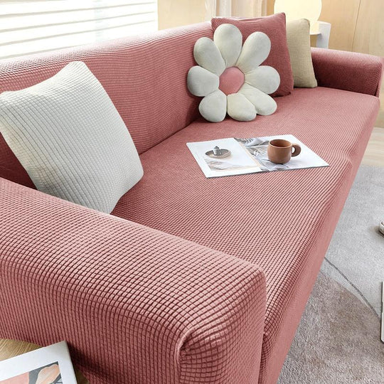 Sofa Cover with Stretch Fit and Non-Slip Design