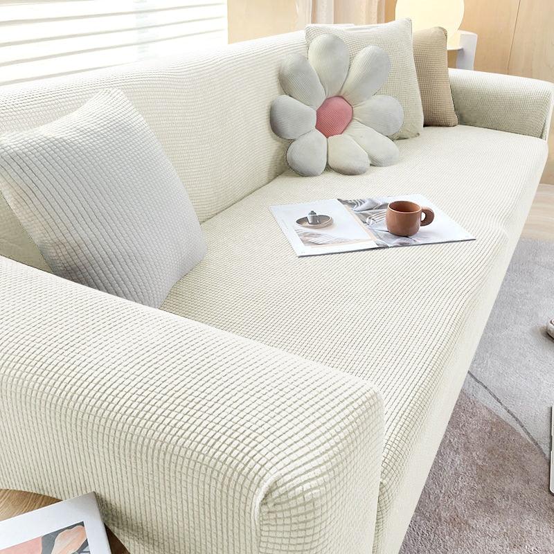Sofa Cover with Stretch Fit and Non-Slip Design