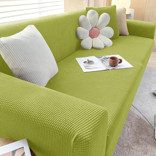 Sofa Cover with Stretch Fit and Non-Slip Design