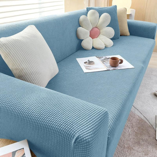 Sofa Cover with Stretch Fit and Non-Slip Design
