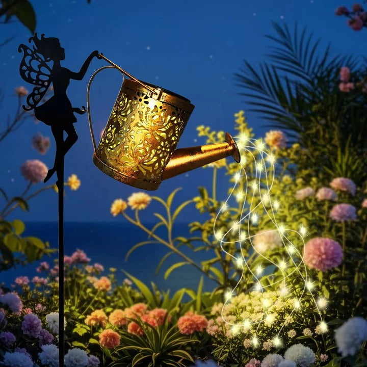 Solar Light with Metal Frame and LED Illumination
