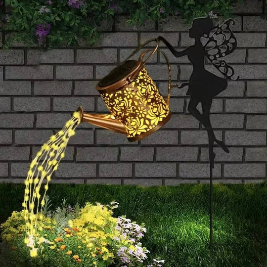 Solar Light with Metal Frame and LED Illumination