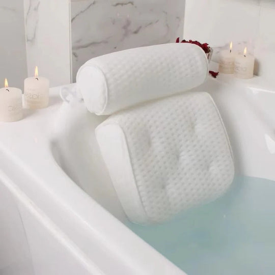 Spa Pillow with Air Mesh Comfort and Head Support