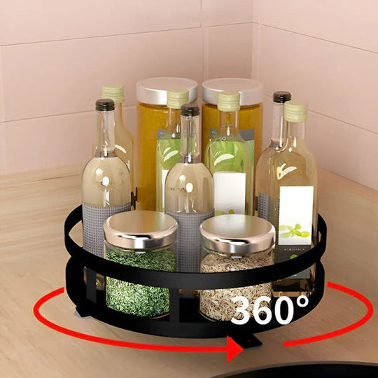 Storage Organizer with Swivel Design and 3 Tiers