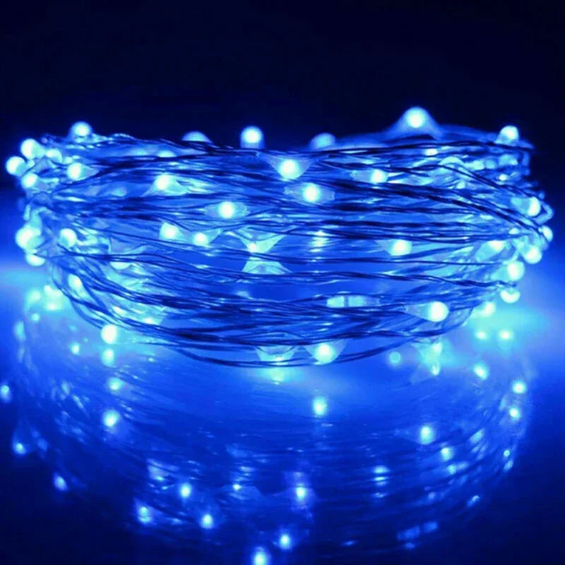String Lights with Battery Power and Indoor Use