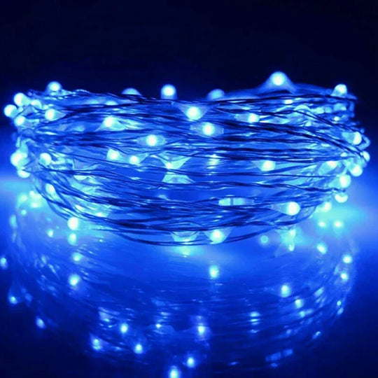 String Lights with Battery Power and Indoor Use