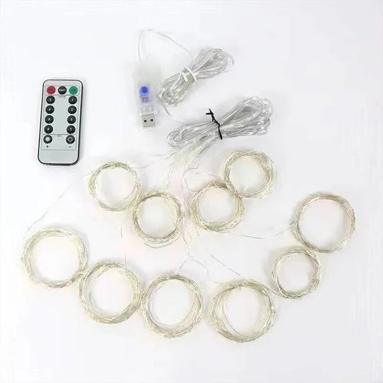 String Lights with USB Power and Indoor/Outdoor Use