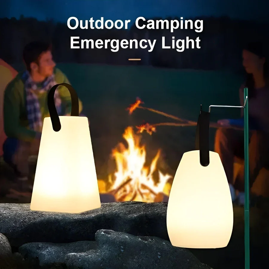 Table Lamp with Cordless Design and Waterproof Features