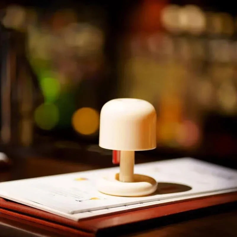 Table Lamp with Soft Glow and USB Rechargeable