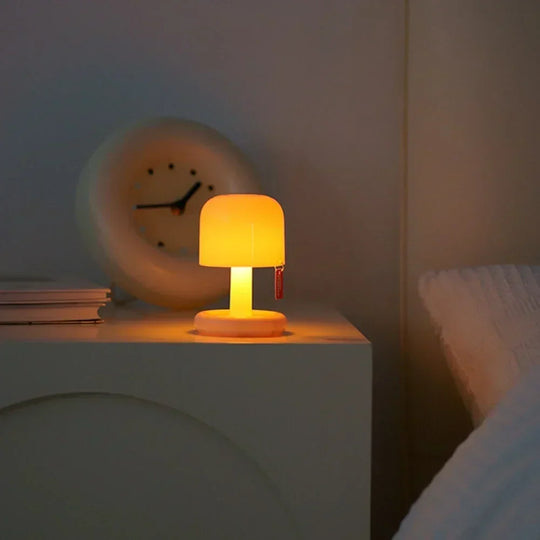 Table Lamp with Soft Glow and USB Rechargeable