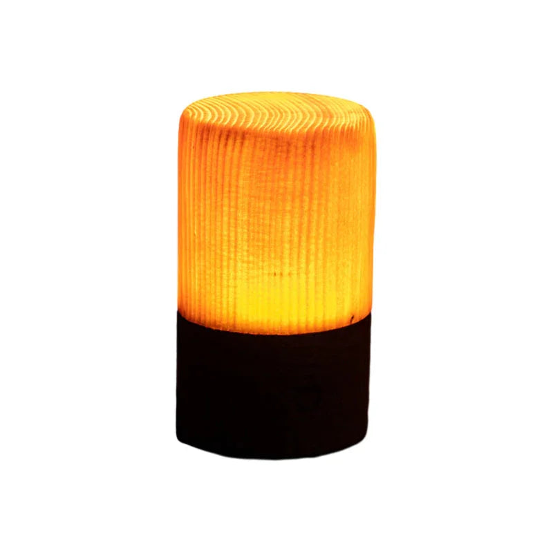 Table Lamp with Touch Control and Wood Finish