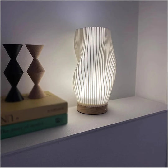 Table Lamp with USB Power and Dimmable Light