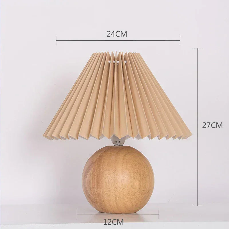 Table Lamp with Vintage Design and Bedside Use