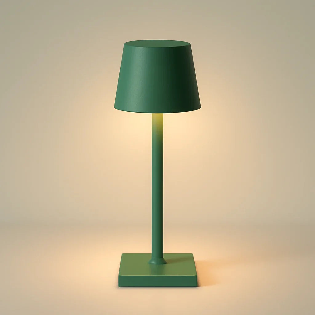 Table Lamp with Wireless Design and Adjustable Brightness
