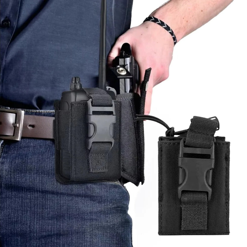 Tactical Pouch with Durable 600D Fabric and MOLLE System
