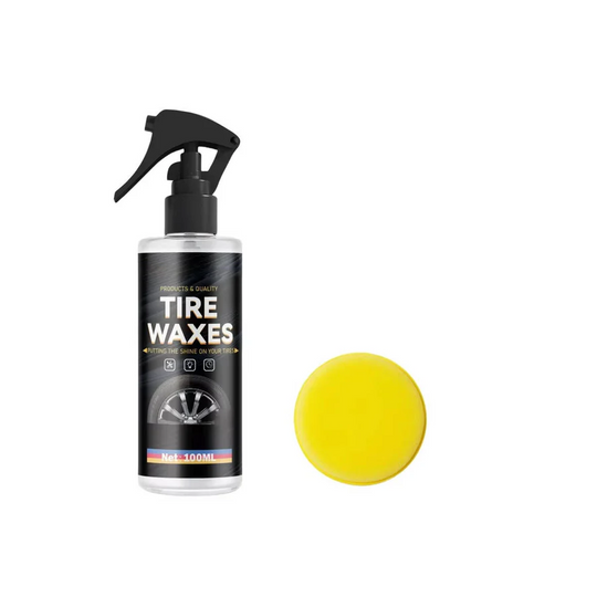 Tire Shine Spray with High Gloss Finish and UV Protection