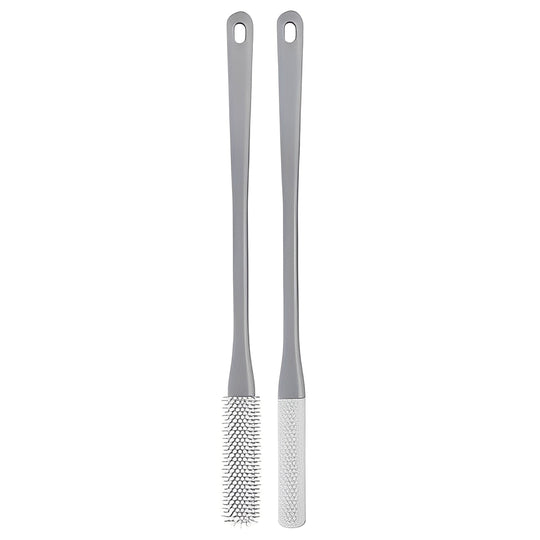 Toe Gap Brush with Ergonomic Handle and Dual Design