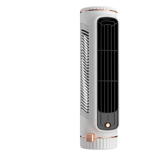 Tower Fan with Bladeless Design and Portable Convenience