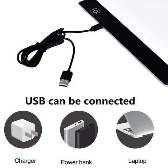 Tracing Tablet with LED Illumination and A4 Size