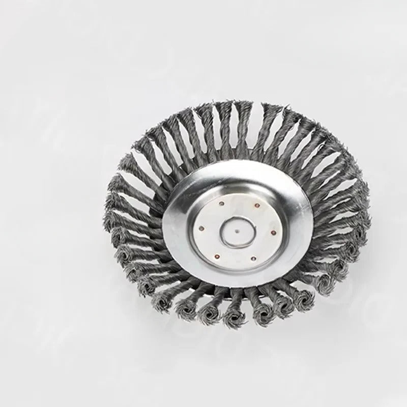 Trimmer Attachment with Metal Wire Brush and Cutter
