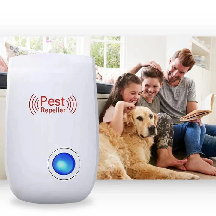 Ultrasonic Pest Repeller with Plug-In Design and Fly Deterrent