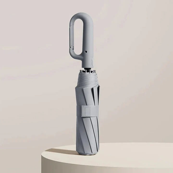 Umbrella with Automatic Folding and Heavy-Duty Design