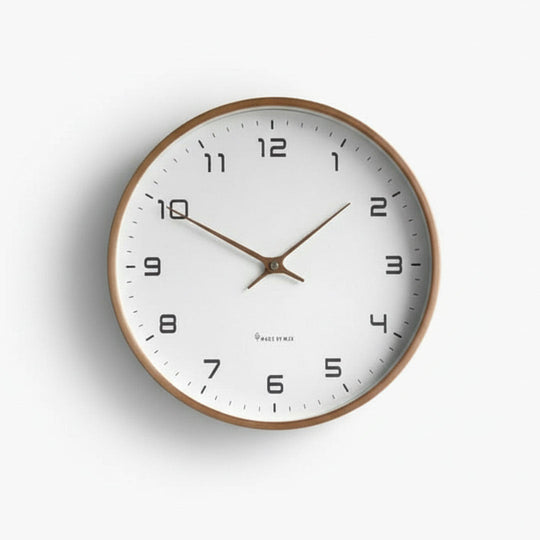Wall Clock with Minimalist Design and Silent Movement
