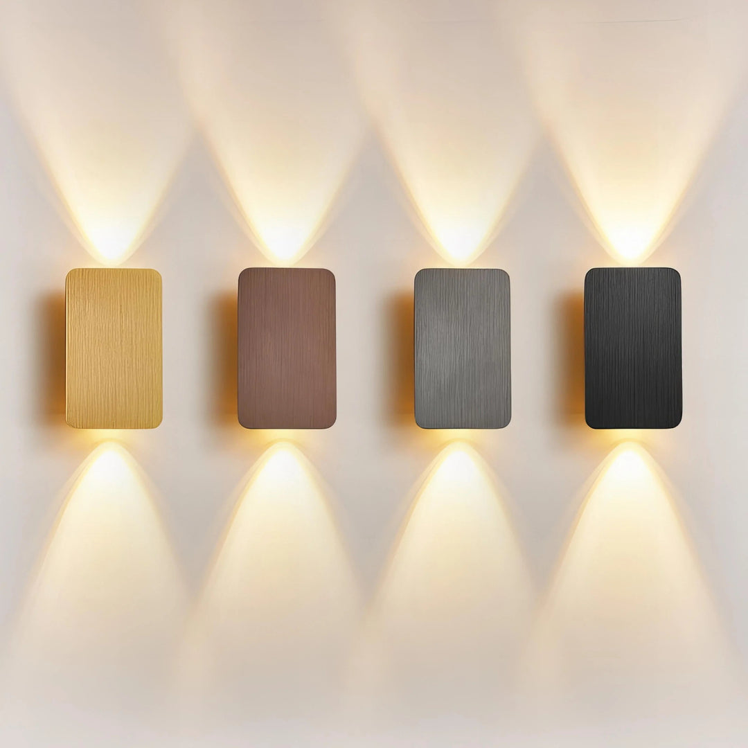 Wall Lamp with Modern Design and Rectangular Shape