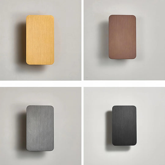 Wall Lamp with Modern Design and Rectangular Shape