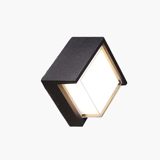 Wall Lamp with Motion Sensor and Outdoor Finish