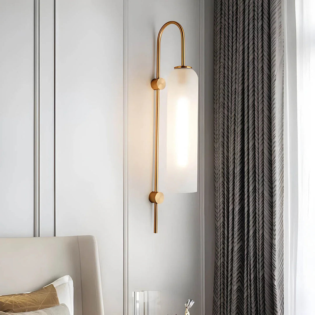 Wall Light with Glass Design and LED Technology