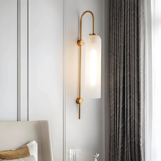 Wall Light with Glass Design and LED Technology