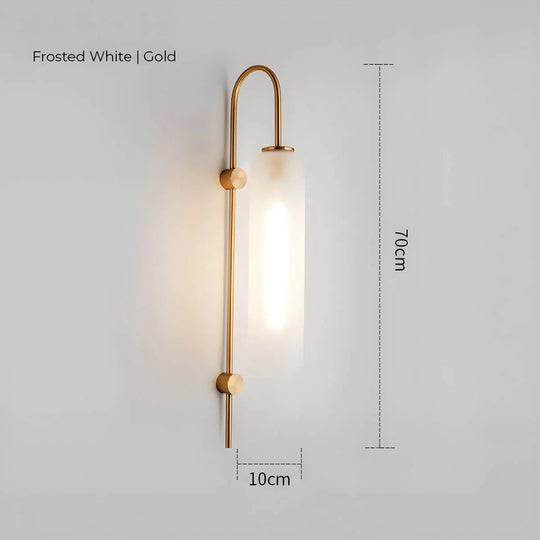 Wall Light with Glass Design and LED Technology