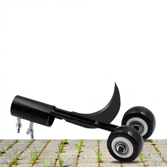 Weed Removal Tool with Roller Design and Crack Filler