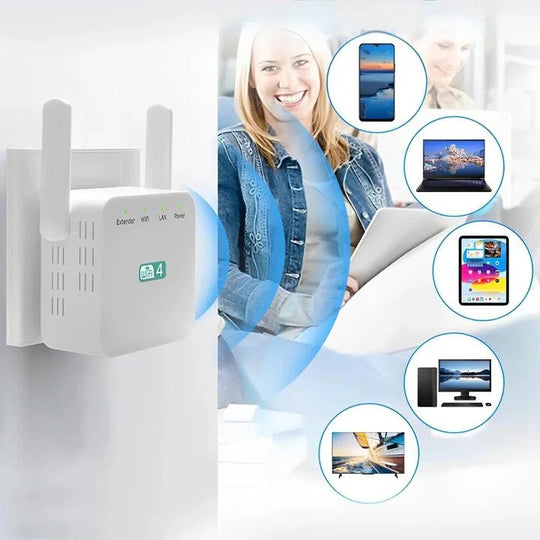 WiFi Booster with Long Range and High Performance