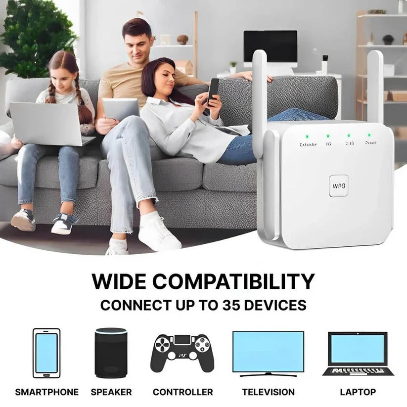 WiFi Booster with Long Range and High Performance