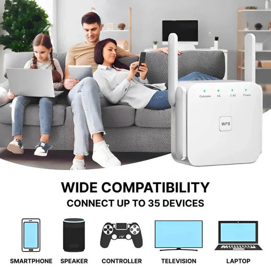 WiFi Booster with Long Range and High Performance
